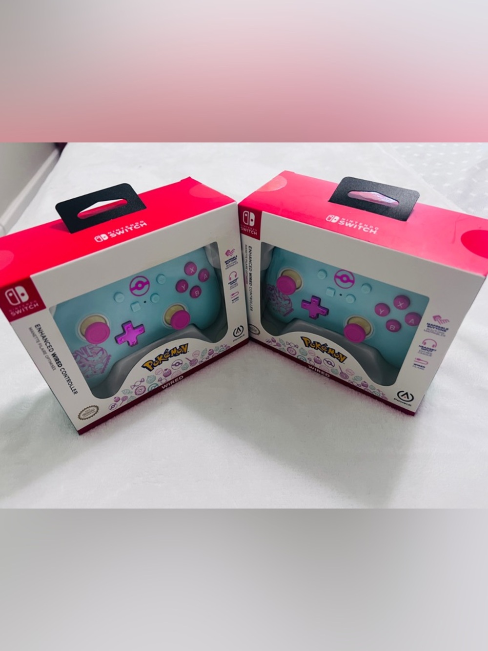 PowerA Enhanced Wired Controller for Nintendo Switch - Pokémon: Sweet Friends